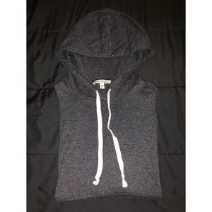 Grey Cotton hoodie
